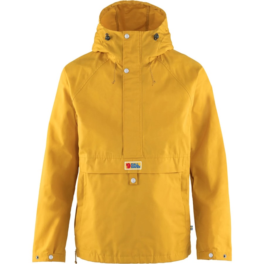 Mustard Yellow Fjällräven Vardag Anorak M