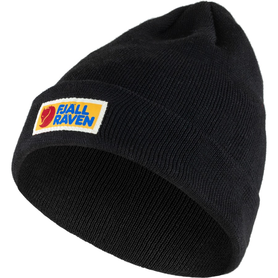 Fjällräven Black Vardag Classic Beanie