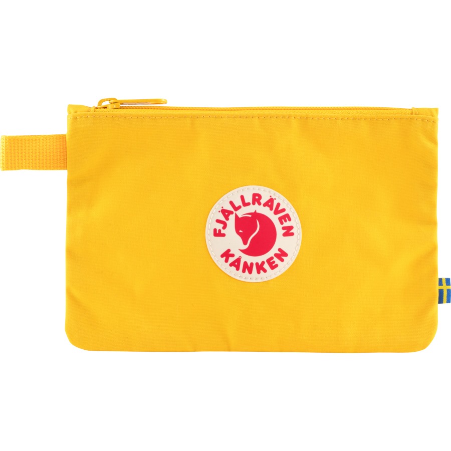 Warm Yellow Fjällräven Brand Kånken Gear Pocket