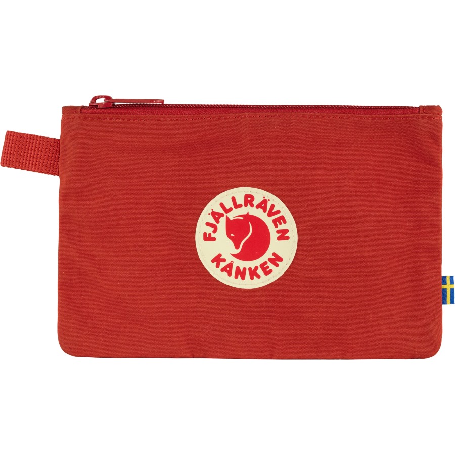 Fjällräven True Red Kånken Gear Pocket