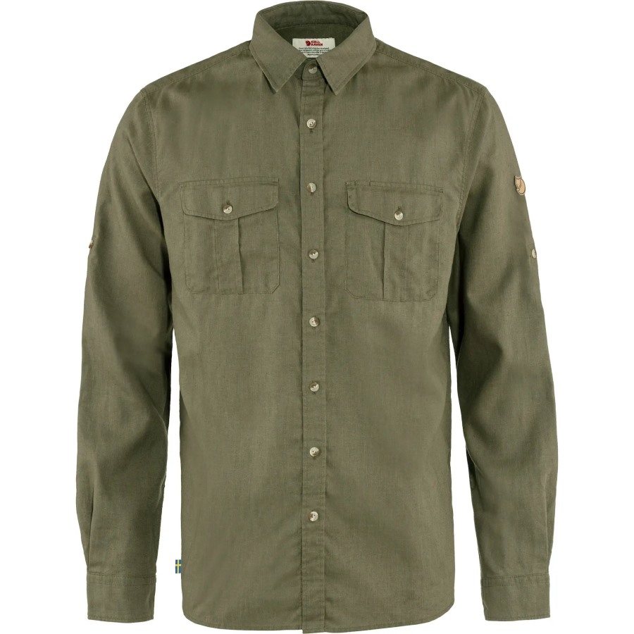Fjällräven Övik Travel Shirt Ls M Green
