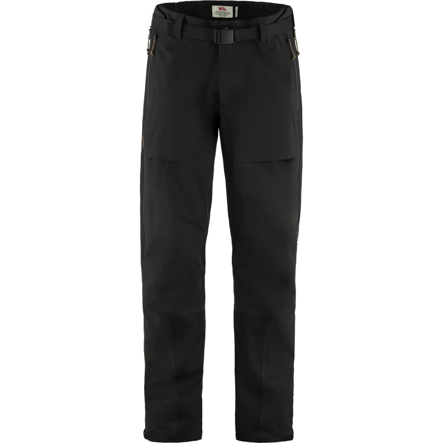 Fjällräven Black Keb Eco-Shell Trousers M