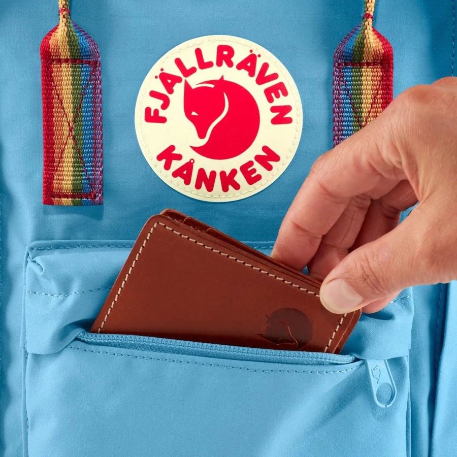 Black-Rainbow Pattern Kånken Rainbow Mini Fjällräven Brand