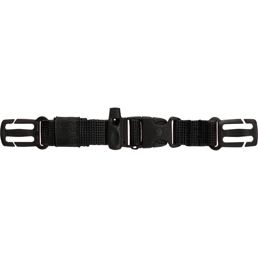 Fjällräven Black Kånken Chest Strap