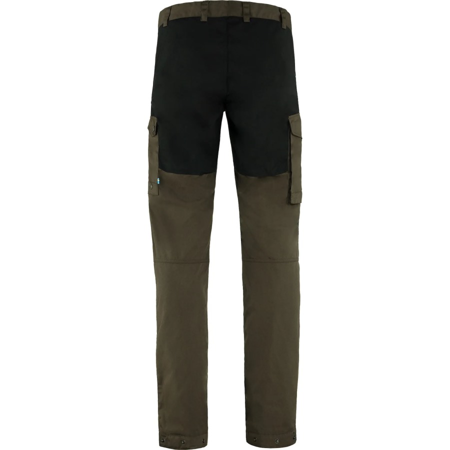 Dark Olive Fjällräven Vidda Pro Trousers M Short