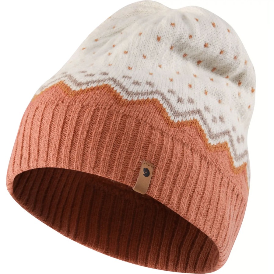 Fjällräven Terracotta Pink Övik Knit Hat