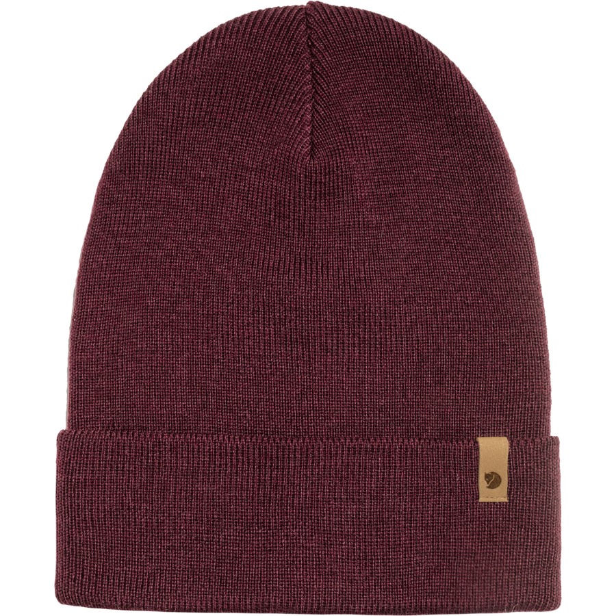 Fjällräven Classic Knit Hat Dark Garnet