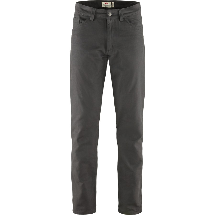 Greenland Canvas Jeans M Long Fjällräven Dark Grey