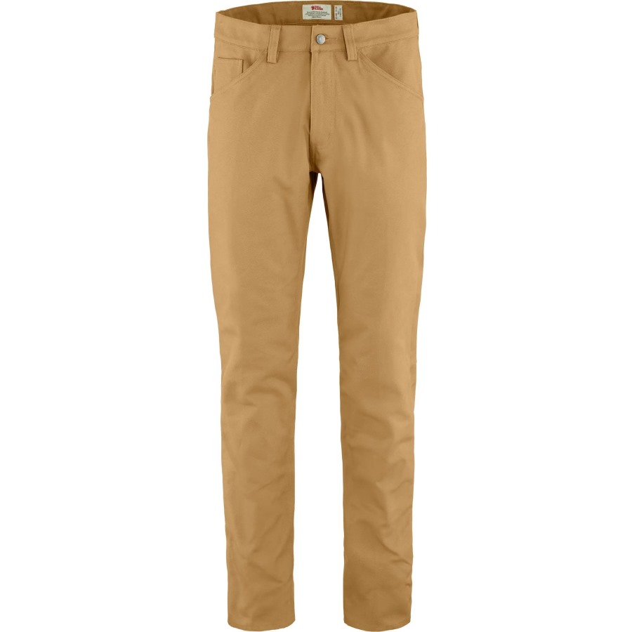 Buckwheat Brown Fjällräven Greenland Canvas Jeans M Long