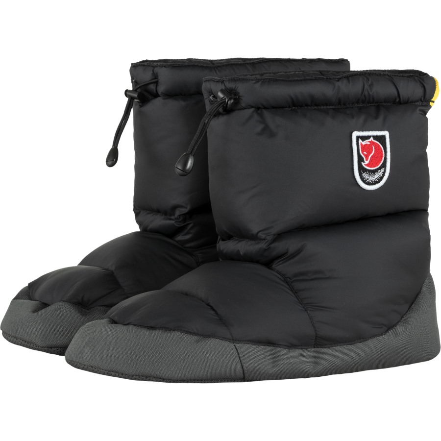 Black Fjällräven Brand Expedition Down Booties