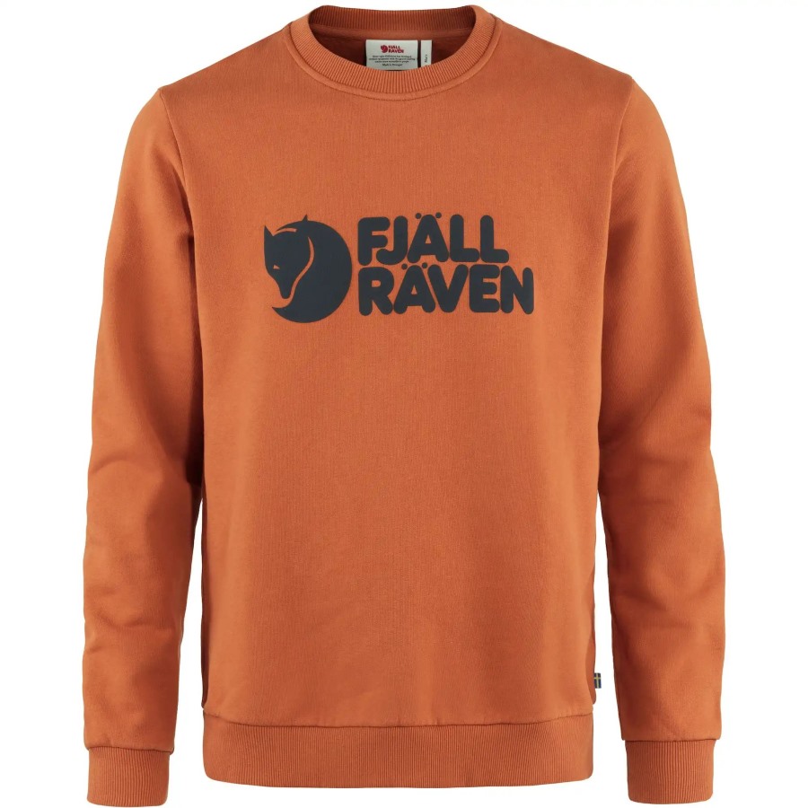 Logo Sweater M Terracotta Brown Fjällräven