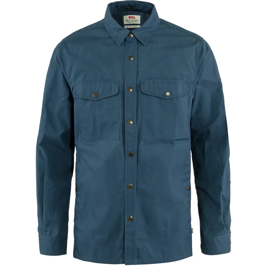 Singi Overshirt M Indigo Blue Fjällräven Brand
