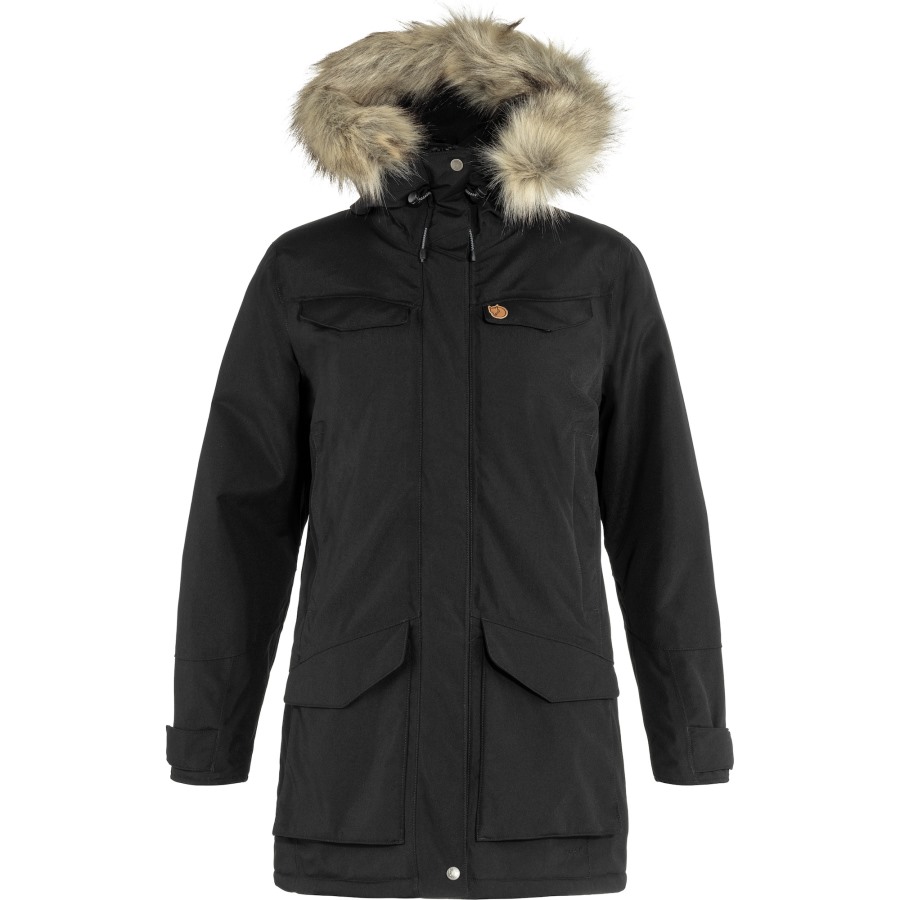 Nuuk Parka W Fjällräven Black