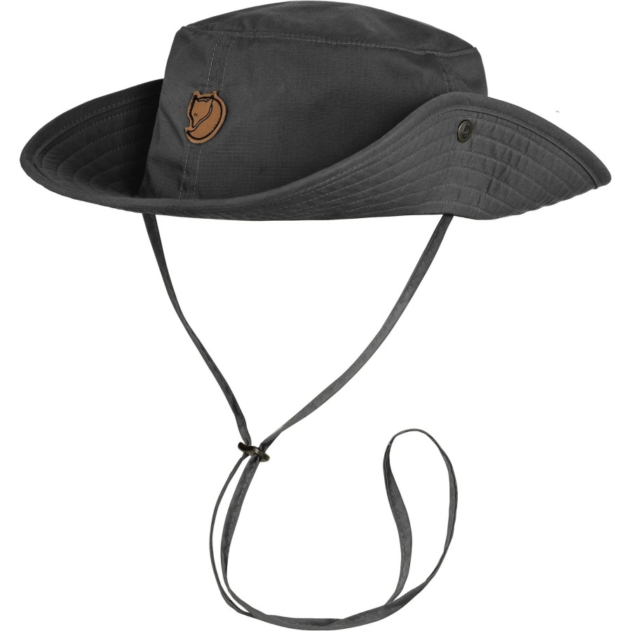 Abisko Summer Hat Fjällräven Brand Dark Grey