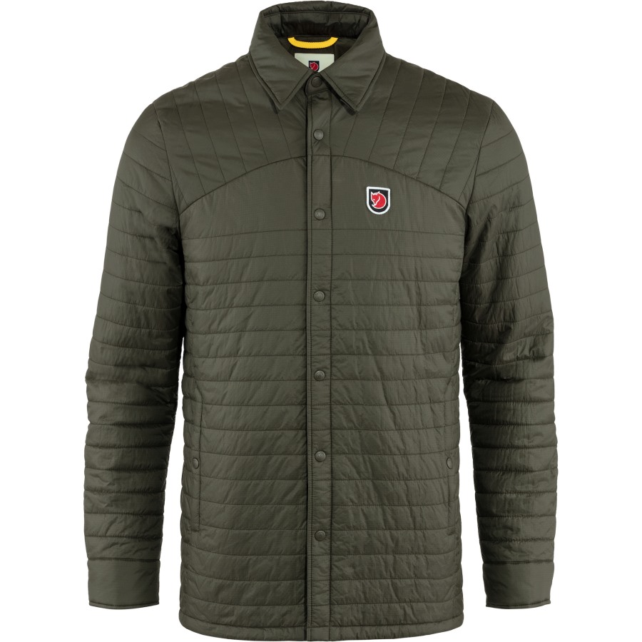 Expedition X-Lätt Shirt M Fjällräven Deep Forest