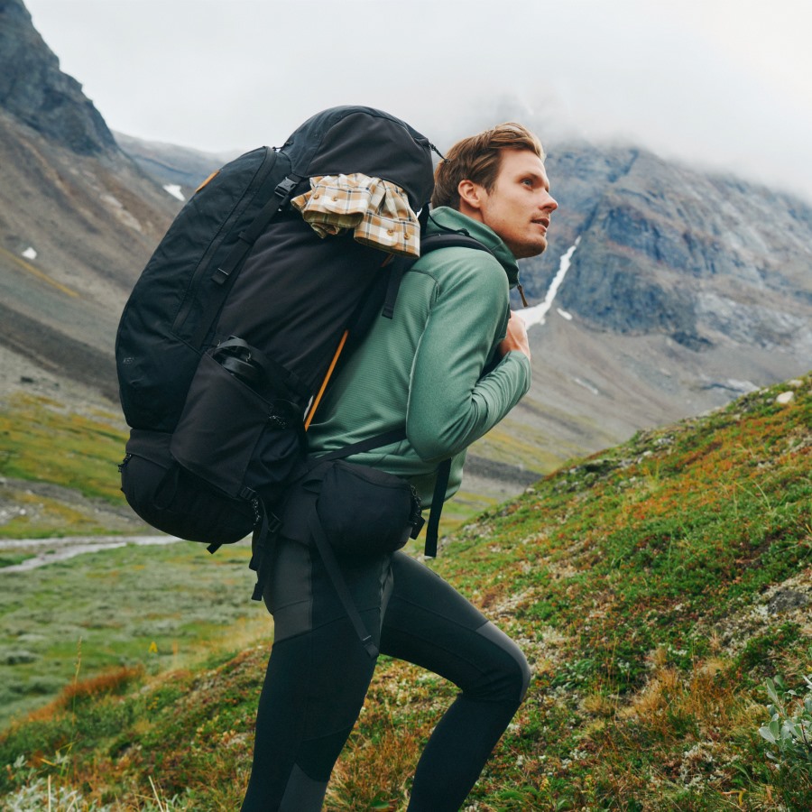 Abisko Trail Fleece M Black Fjällräven