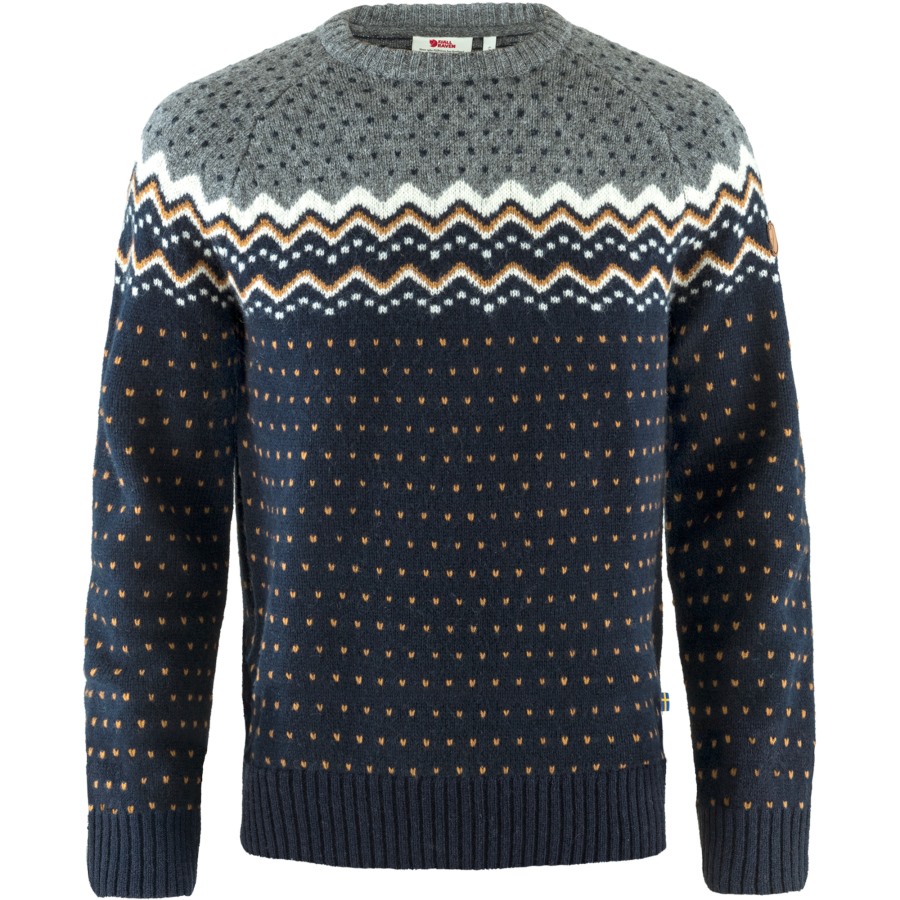 Fjällräven Dark Navy Övik Knit Sweater M