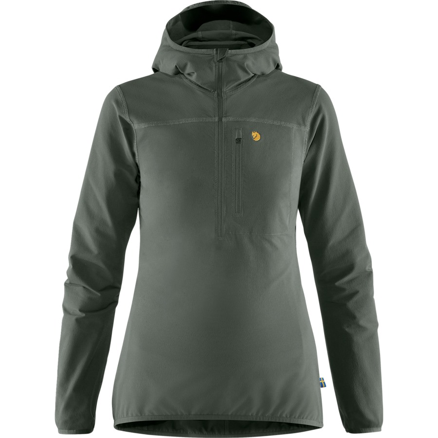 Bergtagen Stretch Half Zip W Basalt Fjällräven
