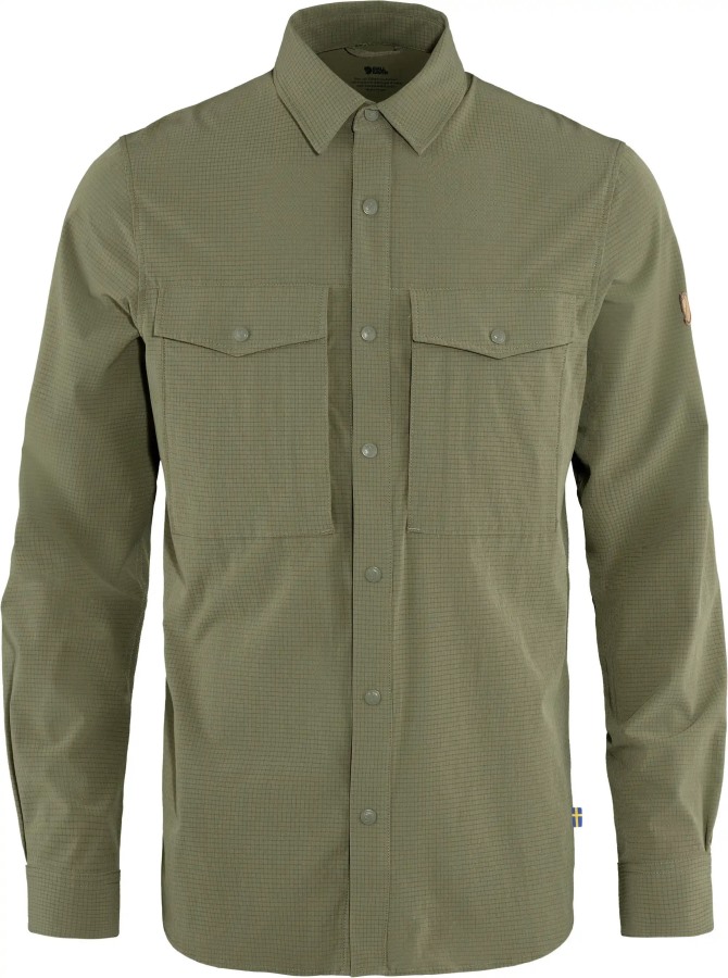 Light Olive Fjällräven Abisko Trekking Shirt M