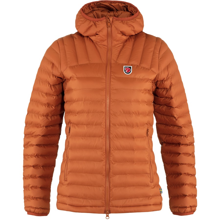 Expedition Lätt Hoodie W Fjällräven Terracotta Brown
