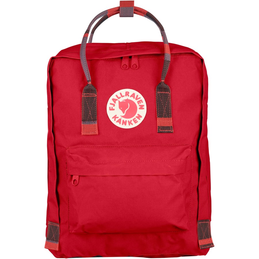 Fjällräven Brand Kånken Deep Red-Random Blocked