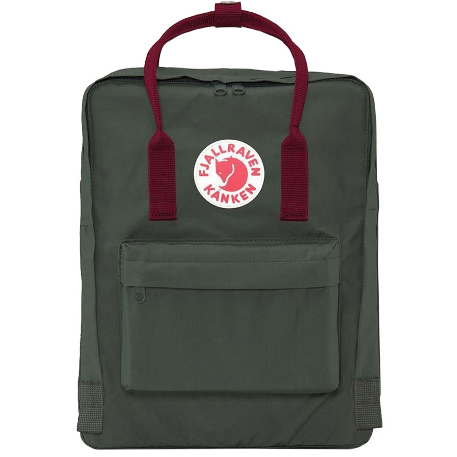 Forest Green-Ox Red Kånken Fjällräven