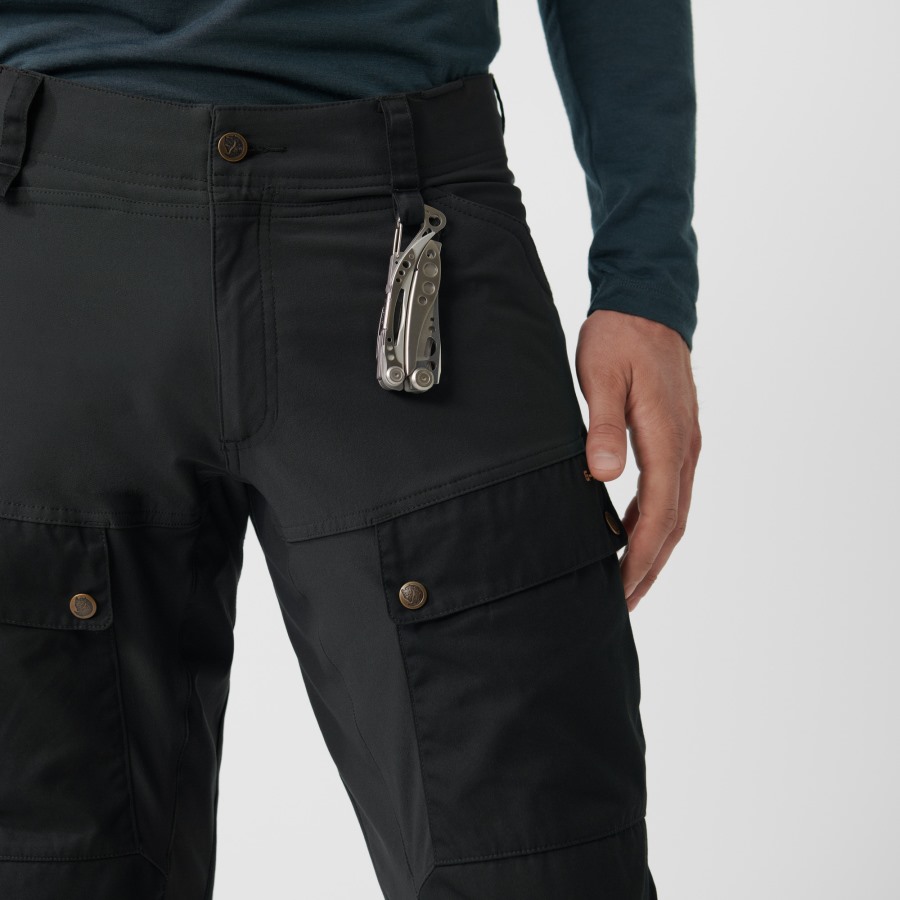 Dark Navy-Uncle Blue Fjällräven Keb Trousers M Reg