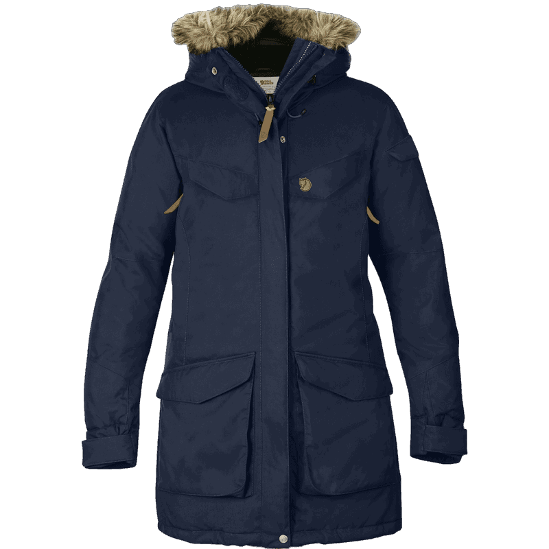 Fashion Dark Navy Fjällräven Nuuk Parka W