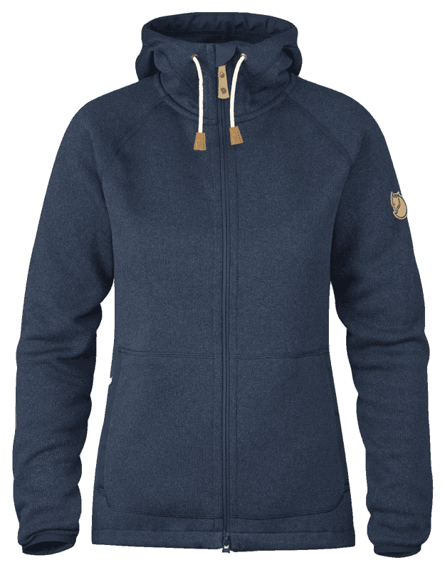 Fjällräven Övik Fleece Hoodie W Navy