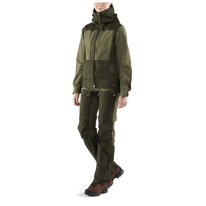 Deep Forest/Laurel Green Fjällräven Keb Jacket W