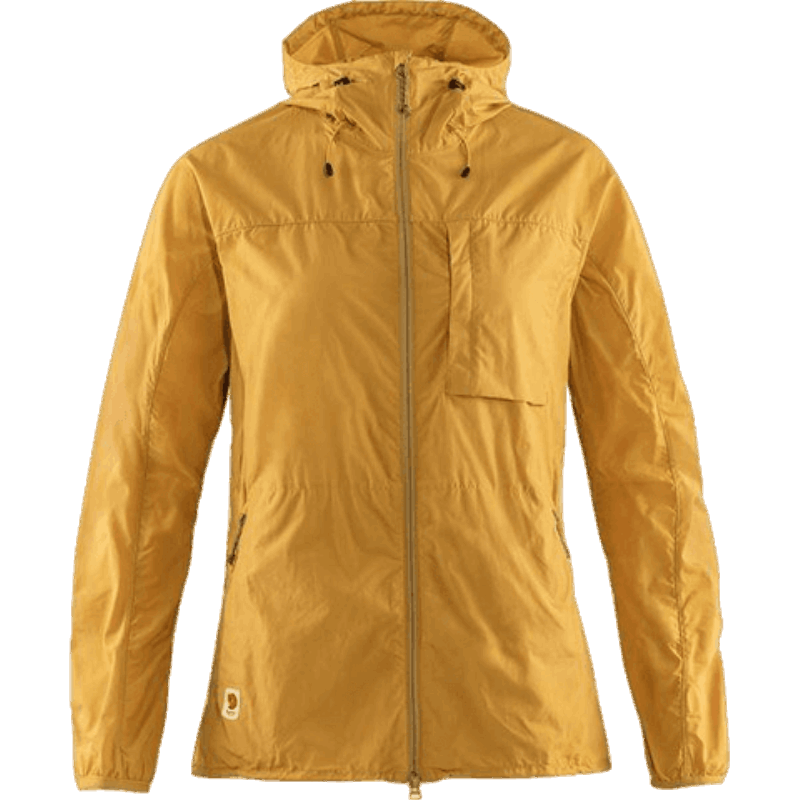 Ochre High Coast Wind Jacket W - Ochre Fjällräven