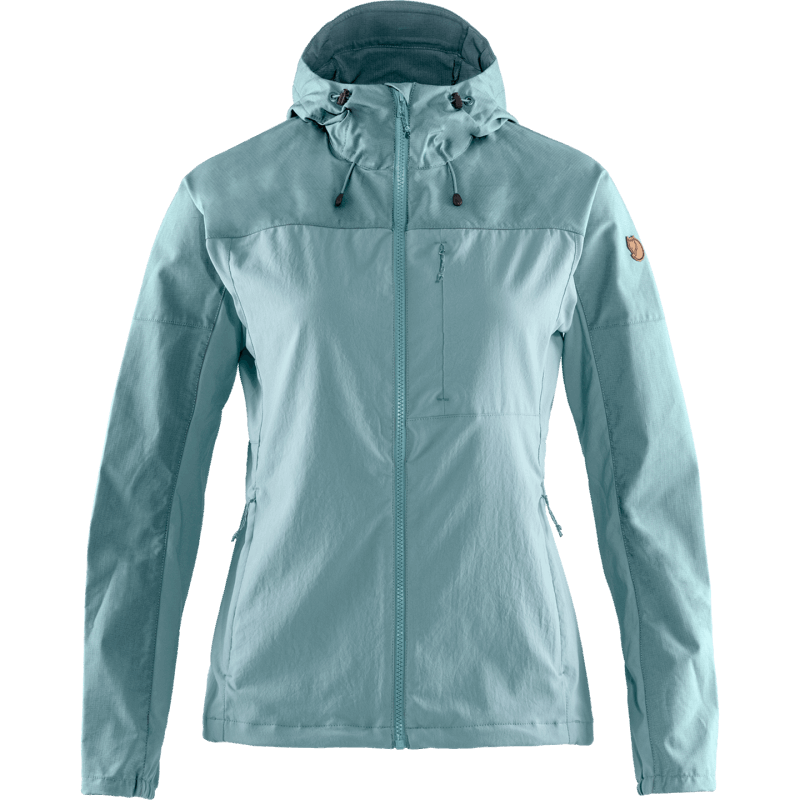 Abisko Midsummer Jacket W Fjällräven Mineral Blue/Clay Blue