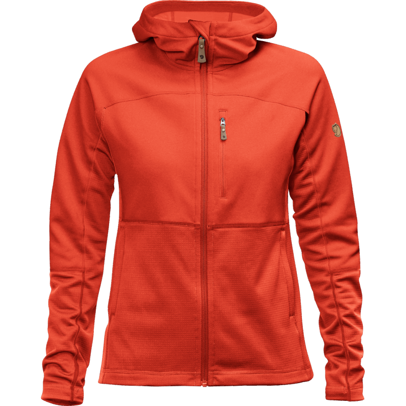 Fjällräven Flame Orange Abisko Trail Fleece W
