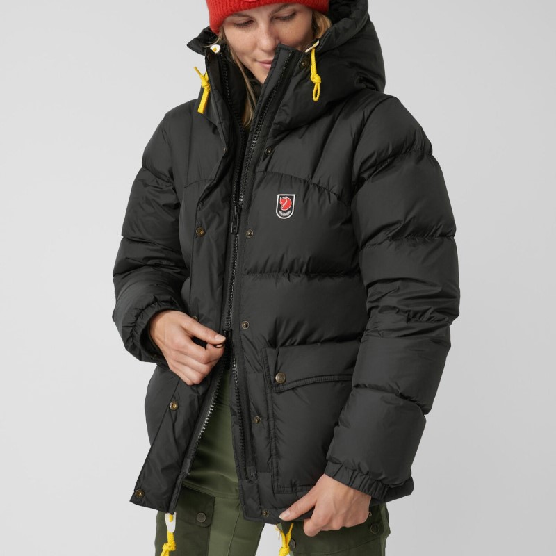 Black Fjällräven Expedition Down Lite Jacket W