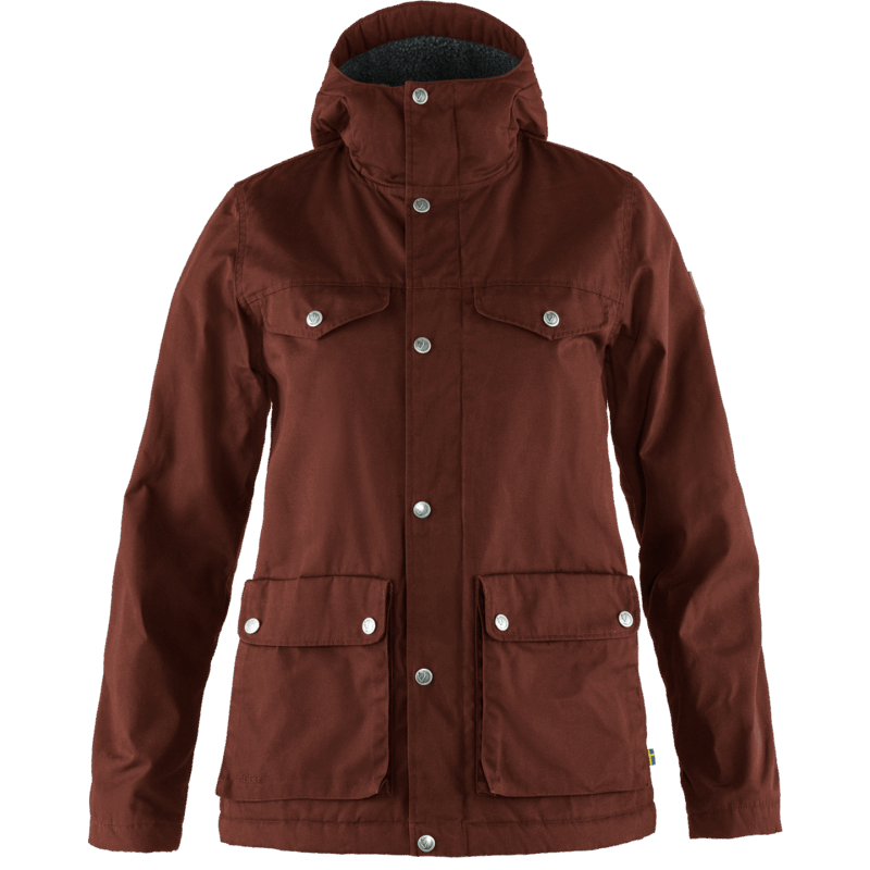 Greenland Winter Jacket W Maroon Fjällräven