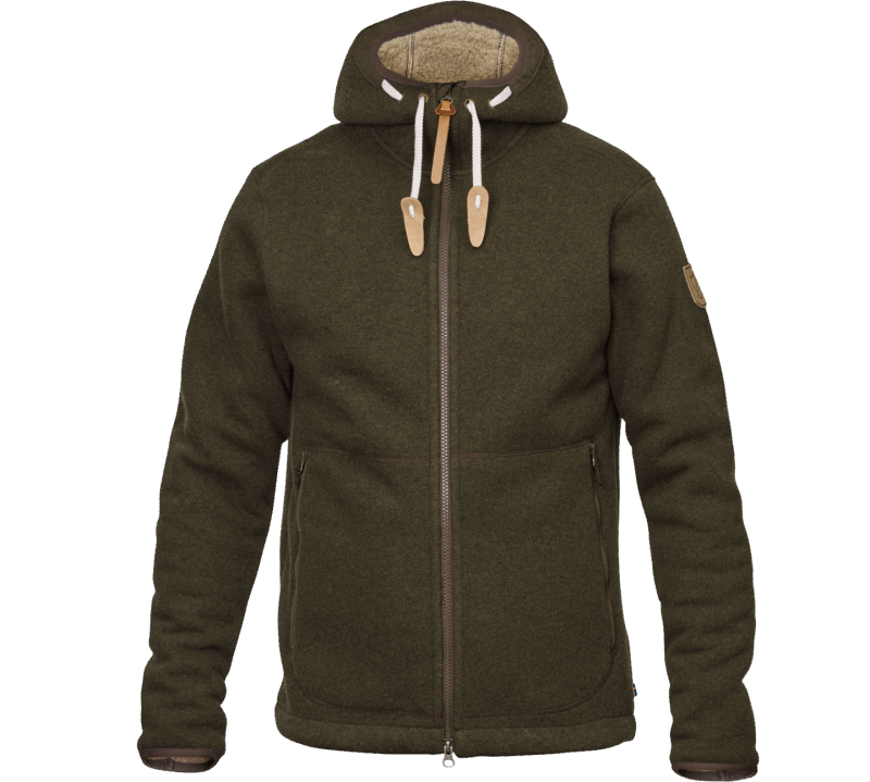 Dark Olive Polar Fleece Jacket M Fjällräven