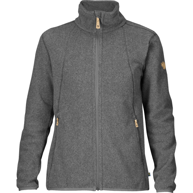 Dark Grey Stina Fleece W - Dark Grey Fjällräven