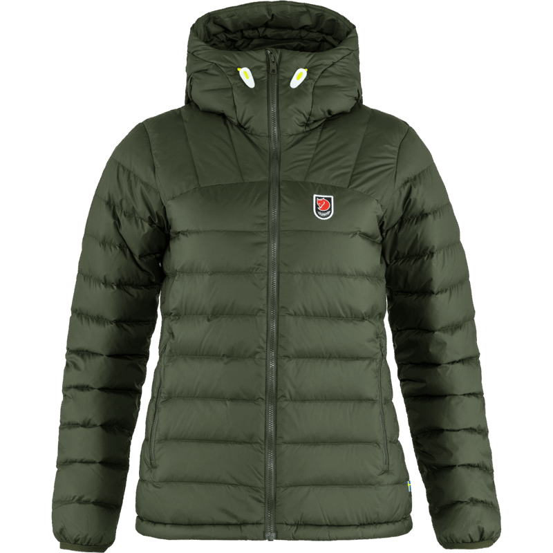 Fjällräven Expedition Pack Down Hoodie W - Deep Forest Deep Forest