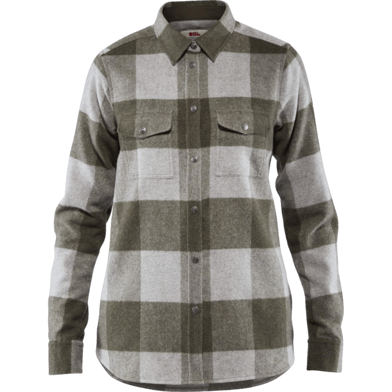 Laurel Green/Fog Canada Shirt Ls W - Laurel Green - Fog Fjällräven