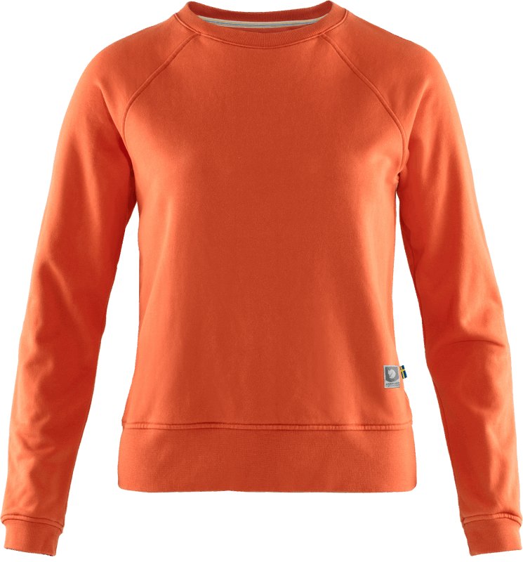 Greenland Sweatshirt W Fjällräven Rowan Red