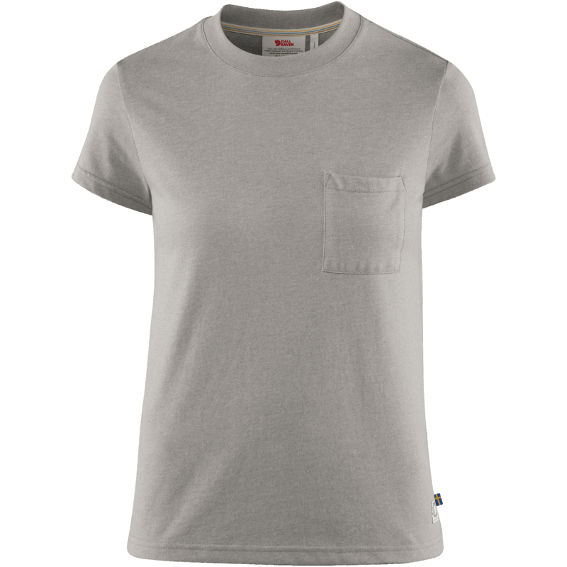 Greenland Re-Cotton T-Shirt Ss W Fjällräven Grey