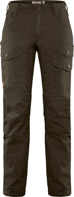 Vidda Pro Ventilated Trousers W Fjällräven Dark Grey-Black