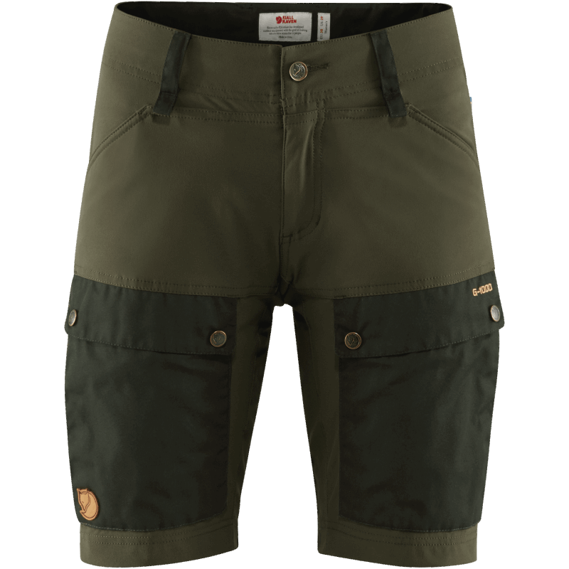 Keb Shorts W Fjällräven Deep Forest/Laurel Green