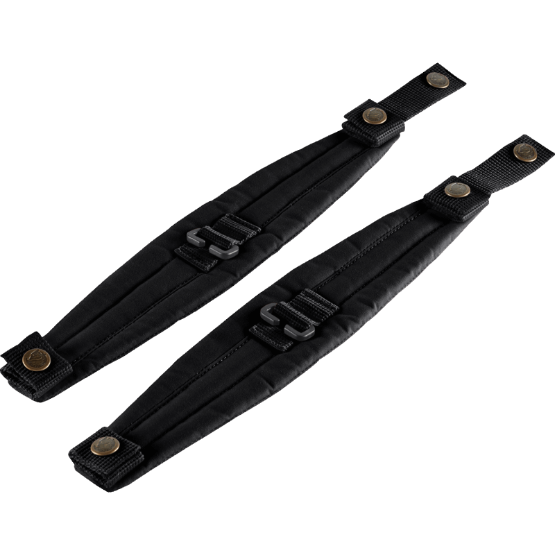 Fjällräven Black Kånken Shoulder Pads