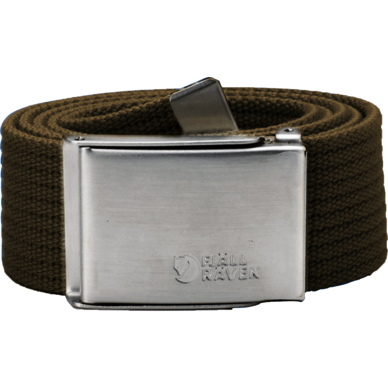 Dark Olive Canvas Belt Fjällräven