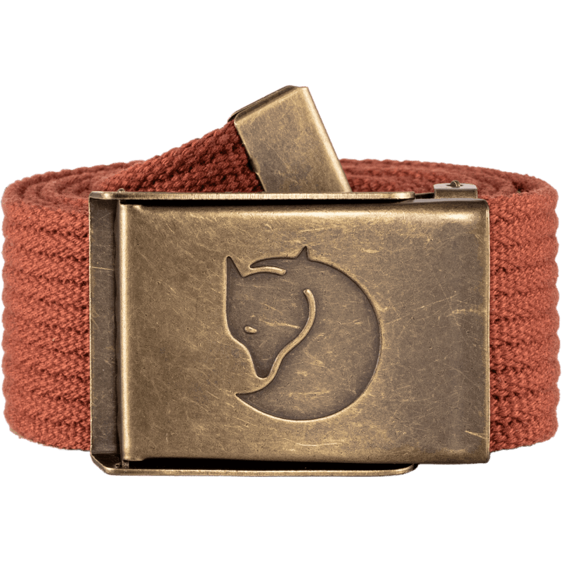 Autumn Leaf Canvas Brass Belt 4Cm Fjällräven