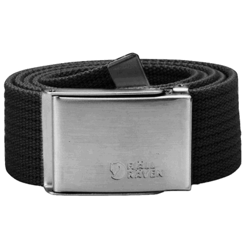 Merano Canvas Belt Fjällräven Black