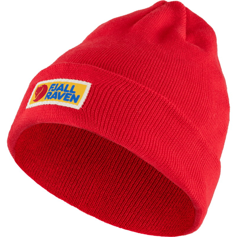 True Red Fjällräven Vardag Classic Beanie
