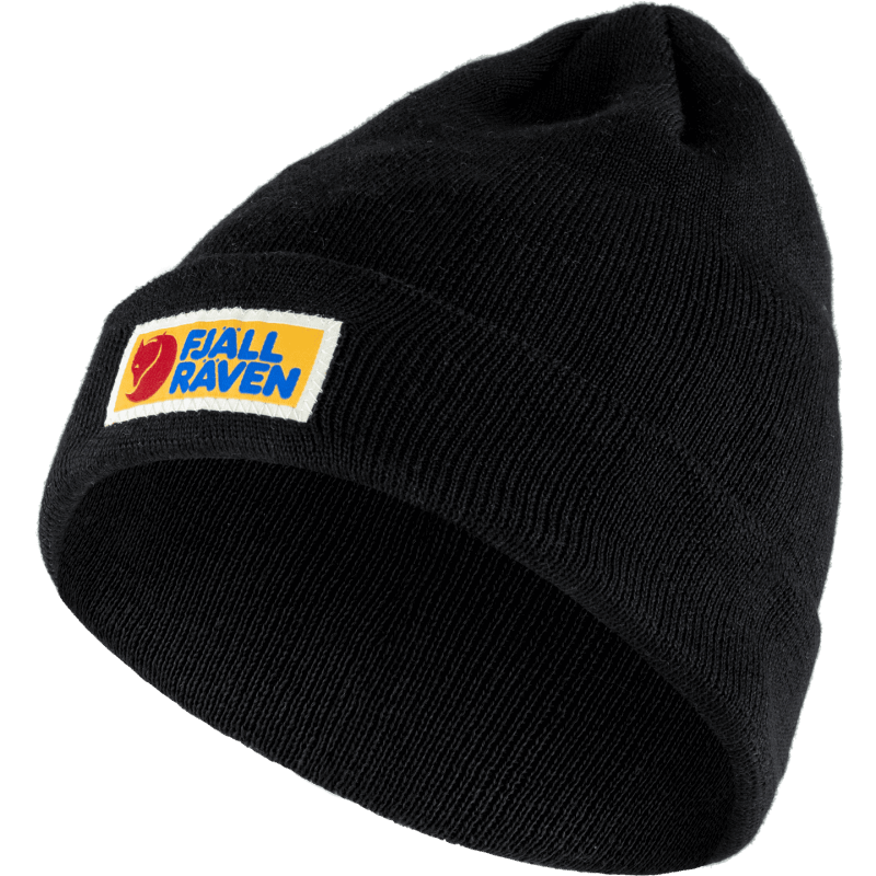 Black Vardag Classic Beanie Fjällräven