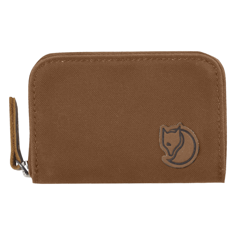 Fjällräven Zip Card Holder - 2 Colours Chestnut